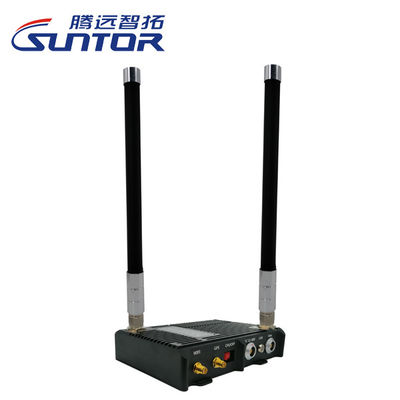 Askeri İnsansız Araç IP Mesh Ağı AES128 Ethernet Kablosuz Alıcı-Verici